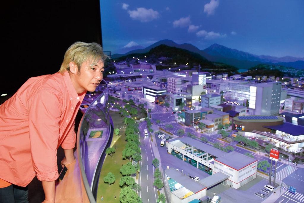 ジオラマの展示/いすゞプラザ(神奈川県/藤沢市)