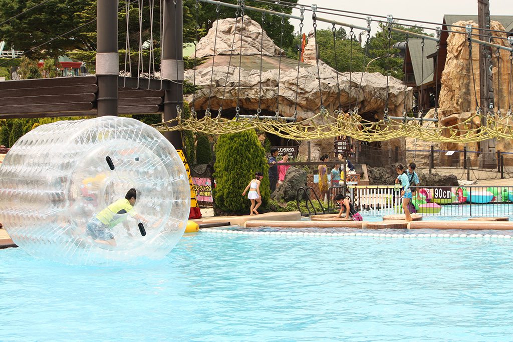 アドベンチャーラグーン内ビーバーレイクエリア／東京サマーランド（東京都／あきる野市）