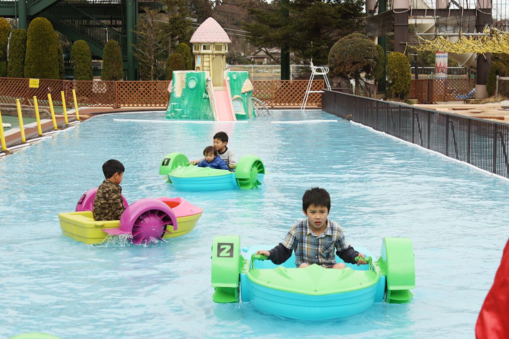 パドルボート体験／東京サマーランド（東京都／あきる野市）