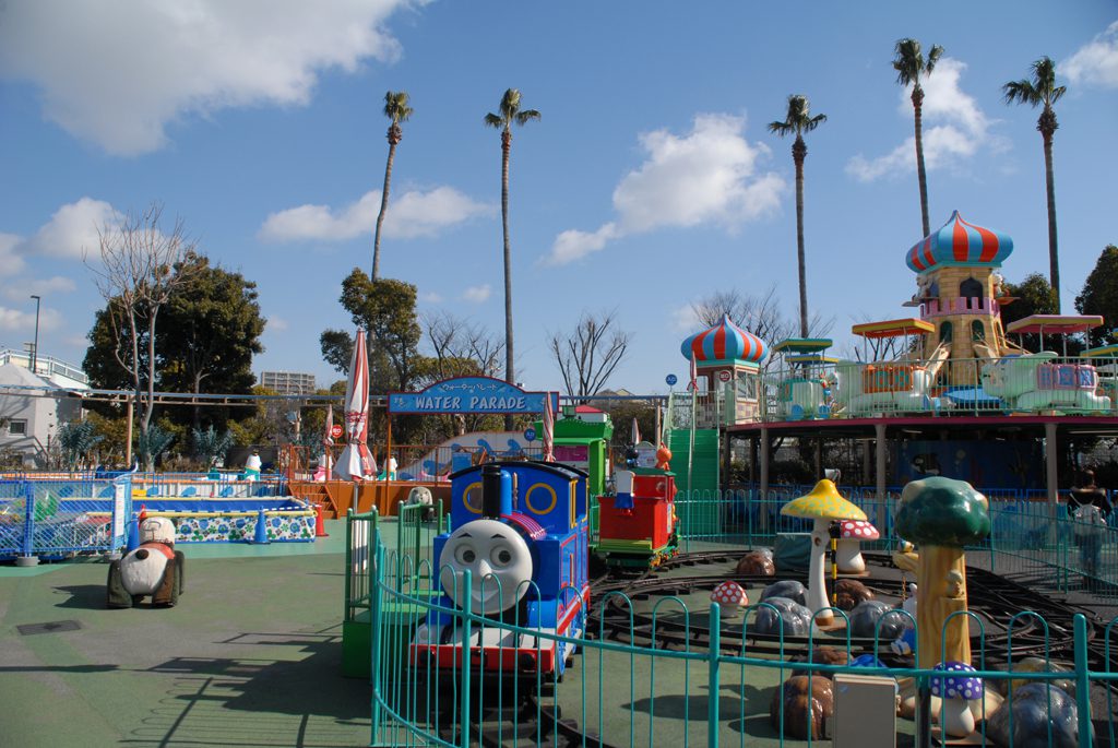 機関車トーマスのミニ電車がある遊園地/須磨海浜水族園(兵庫県神戸市)