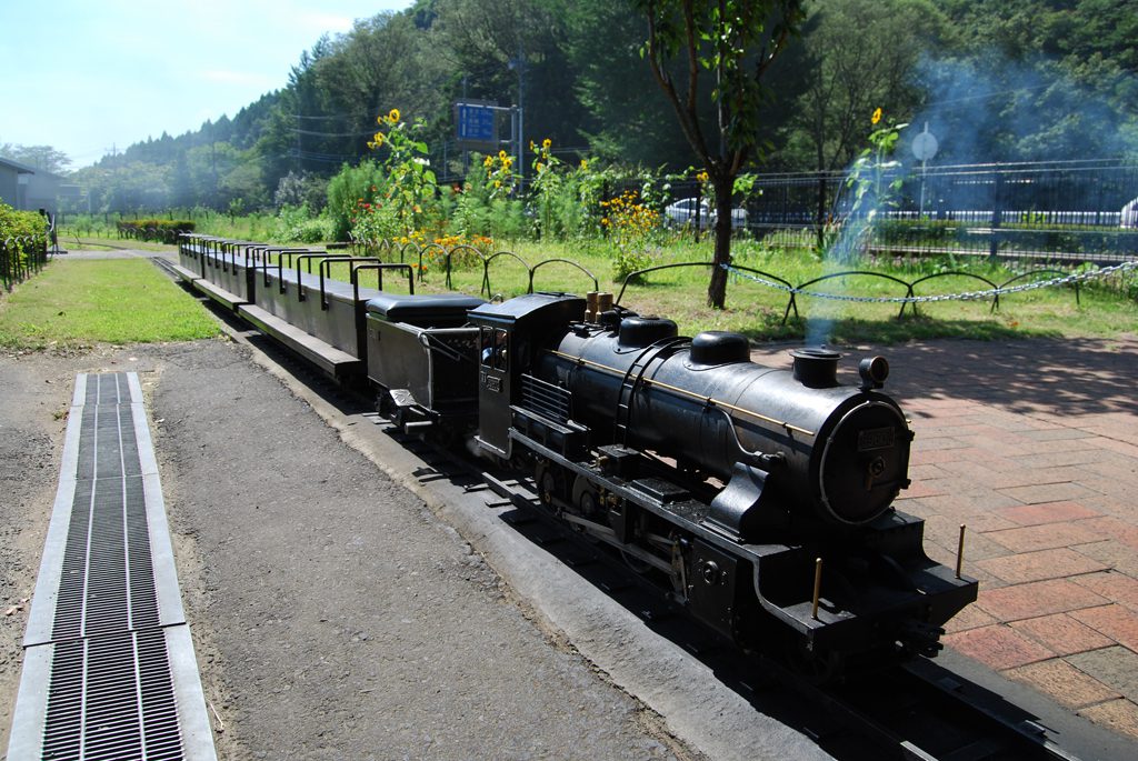 乗車体験できるミニSL／碓氷峠鉄道文化むら（群馬県／安中市）