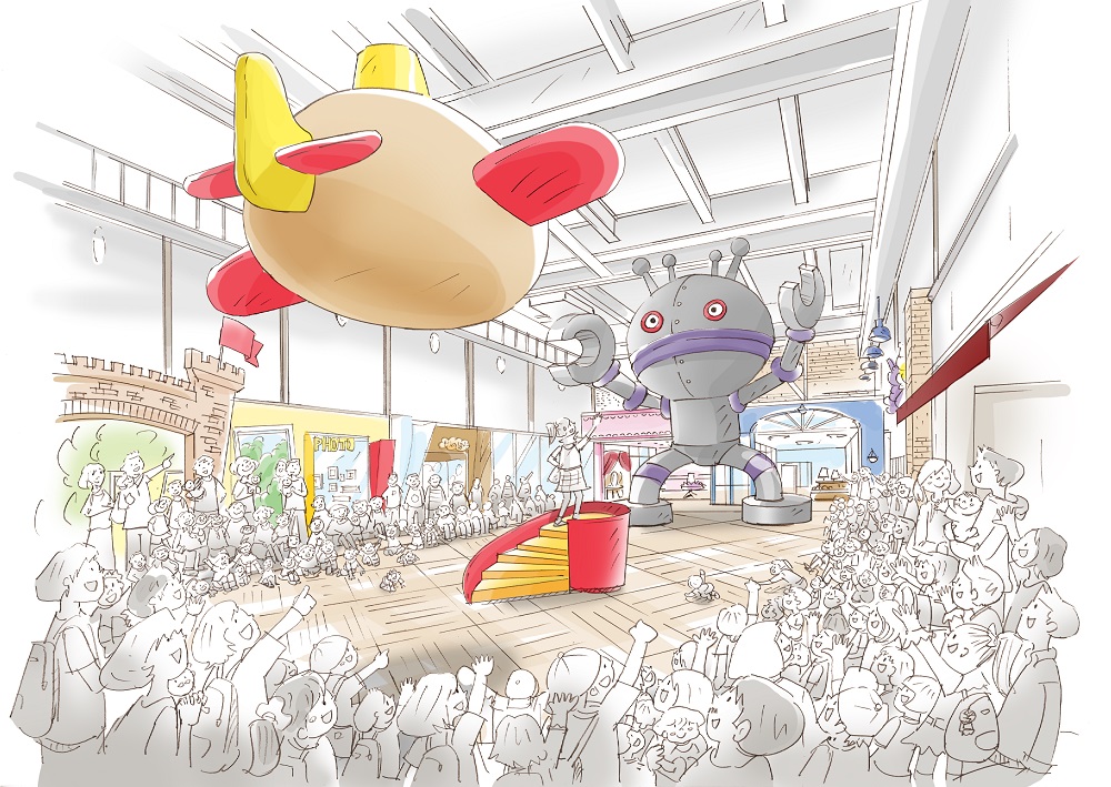 ショップ＆フード・レストランフロアイメージ／横浜アンパンマンこどもミュージアム（神奈川県／横浜市西区）