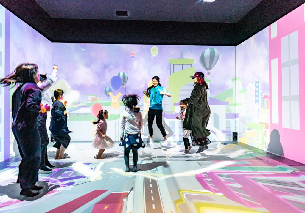 デジタルトランポリン「FLAPPY」/リトルプラネット KITE MITE MATSUDO(千葉県/松戸市)