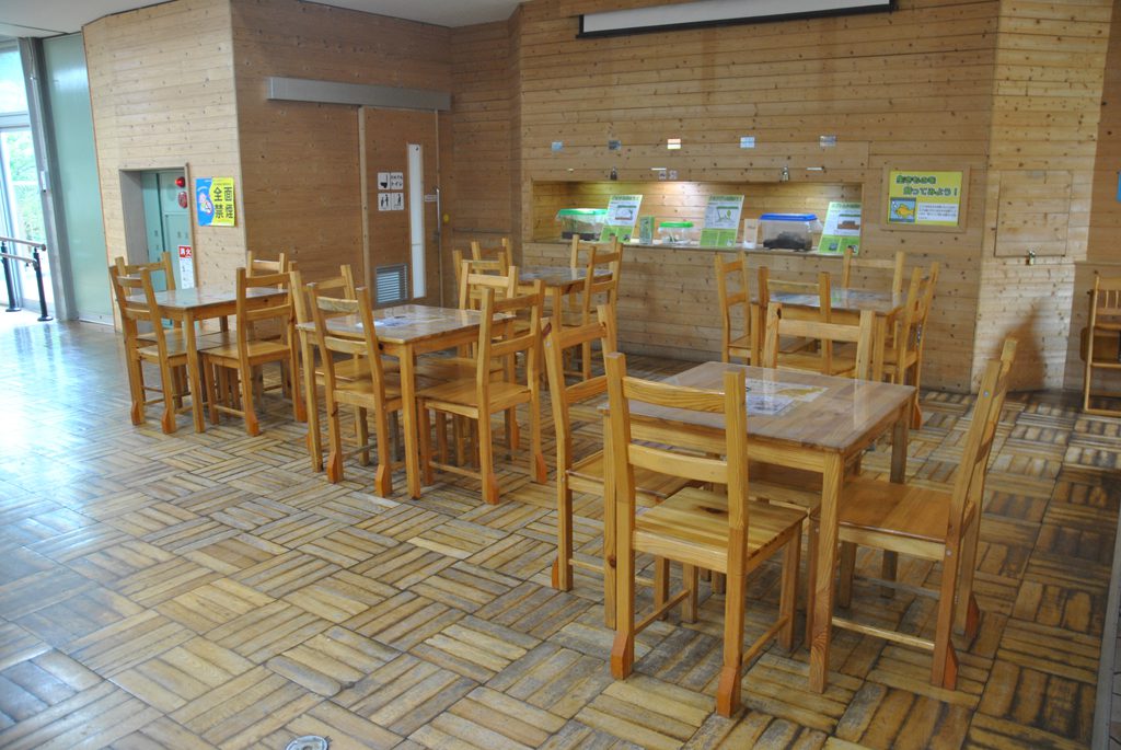 休憩コーナー/足立区生物園(東京都)