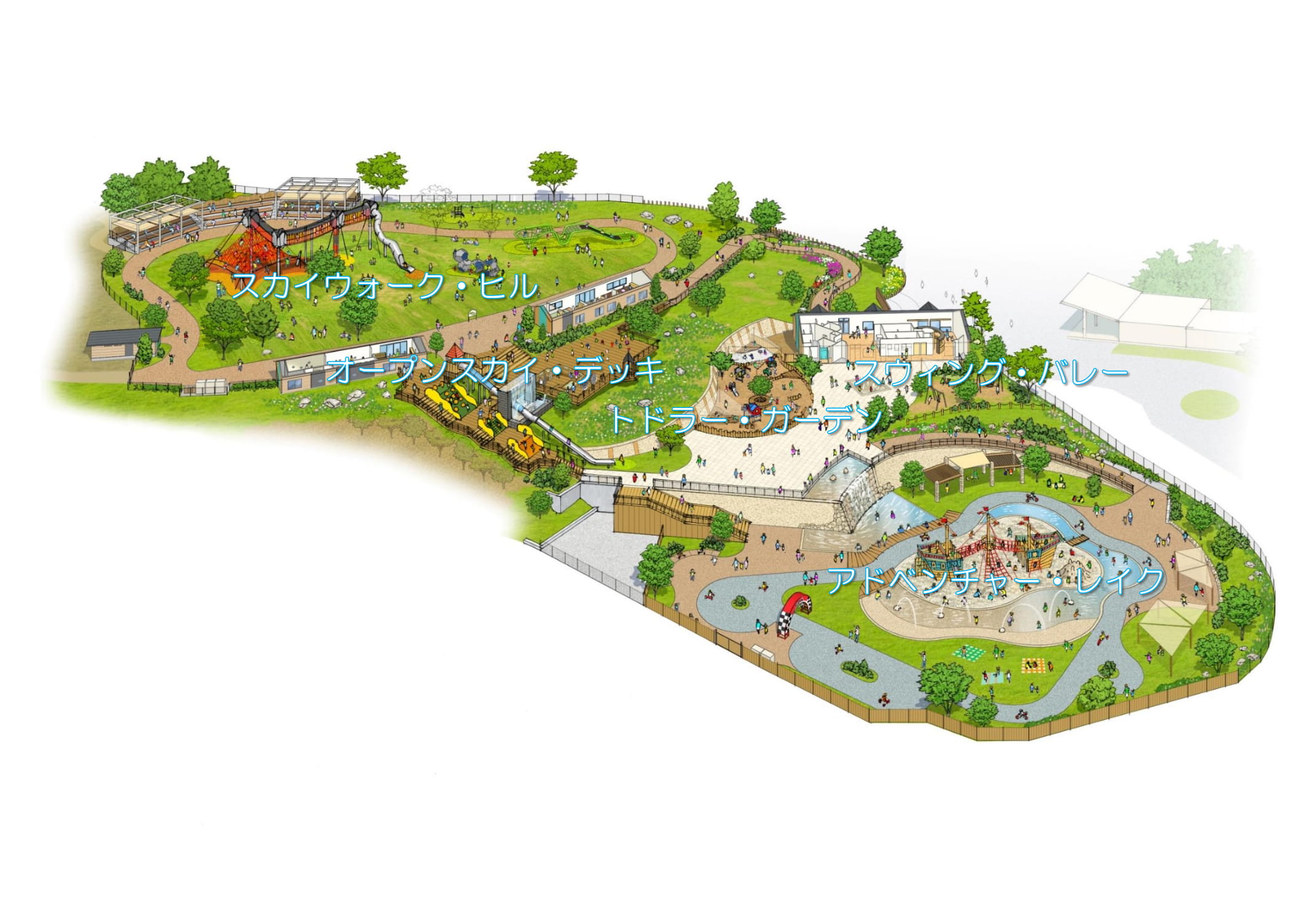 PLAY PEAK ITADAKI全景イメージ(奈良県/生駒市)