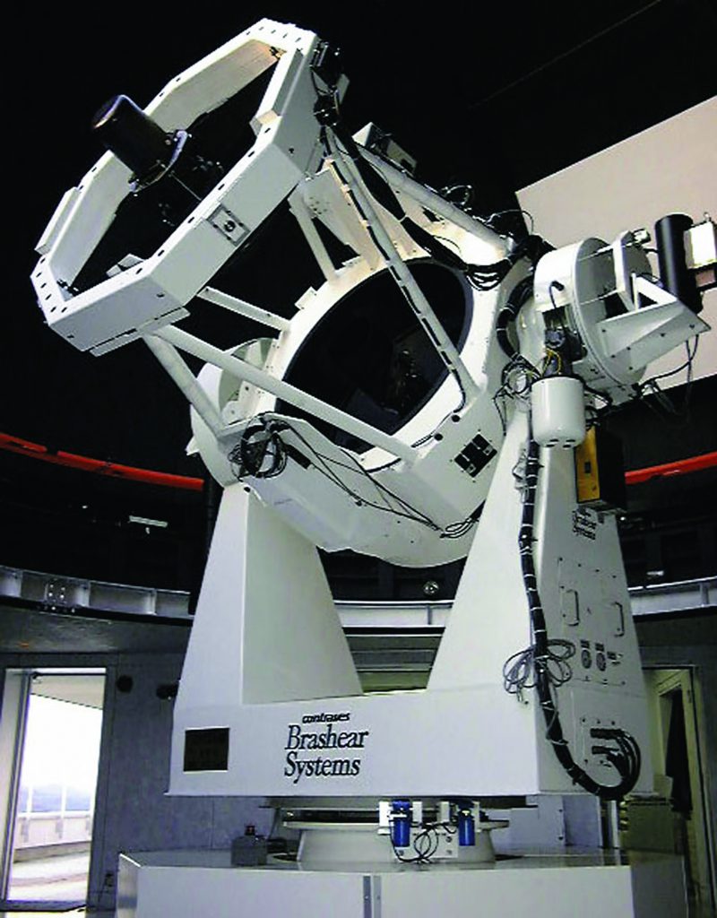 大型望遠鏡「りくり」／りくべつ宇宙ちきゅう科学館（北海道／陸別町）