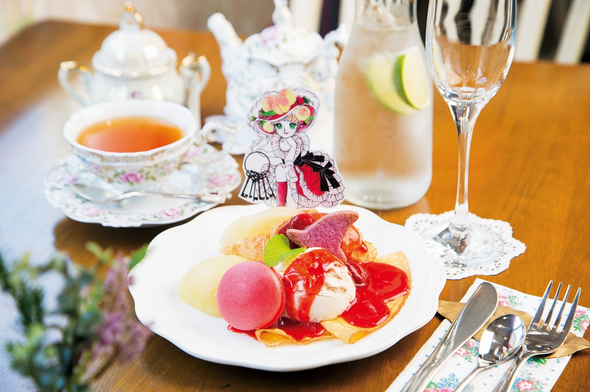 「カフェプ リンセス」の人気スイーツ／いがらしゆみこ美術館（岡山県／倉敷市）