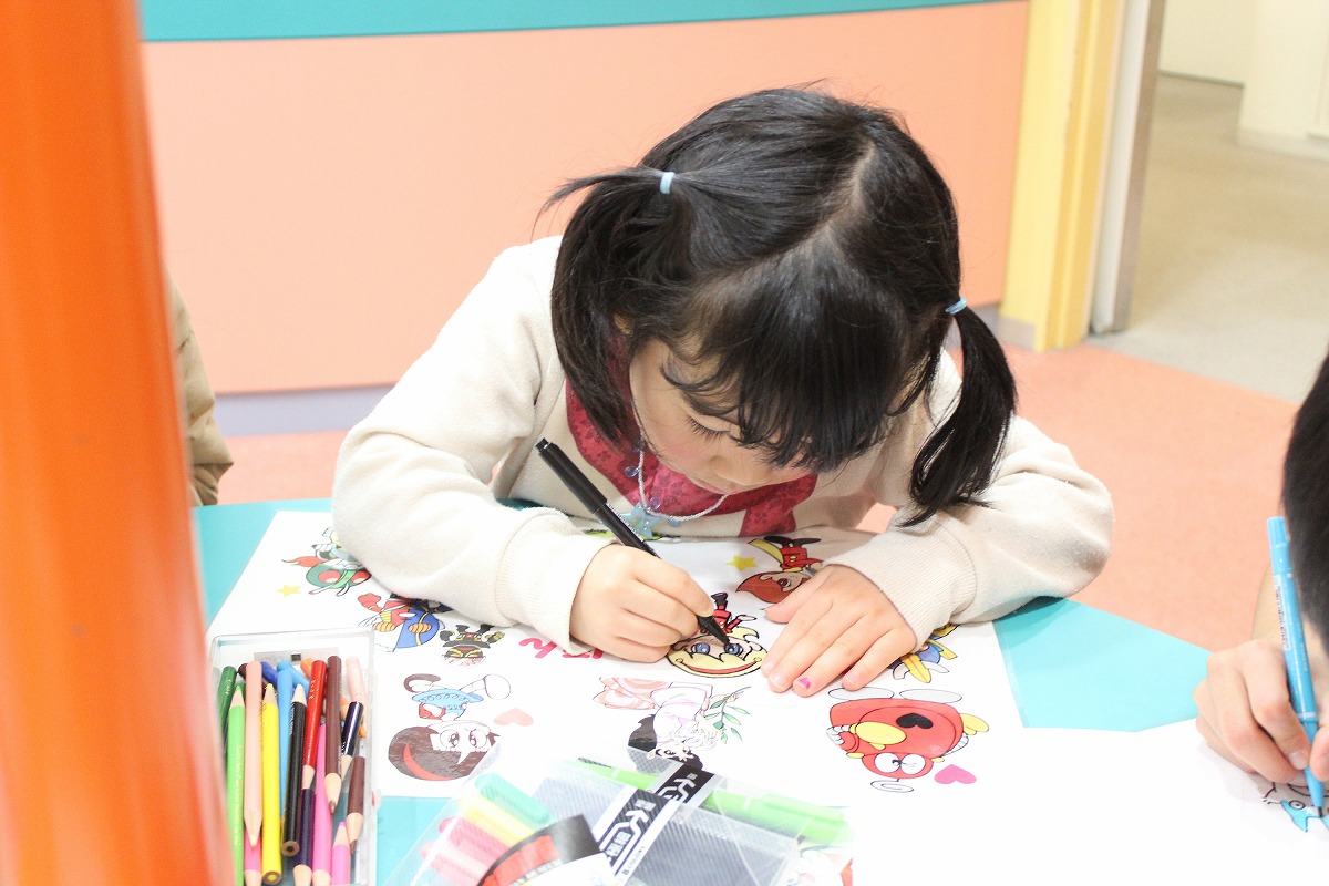 ワークショップ体験をする様子／石ノ森萬画館（宮城県／石巻市）