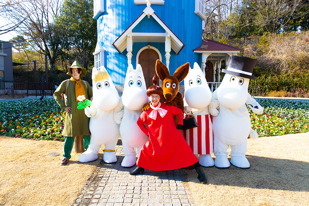 ムーミンとその仲間たち© Moomin Characters™／ムーミンバレーパーク（埼玉県／飯能市）