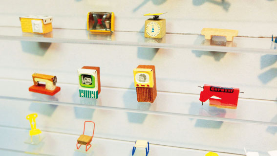 ミニチュアおもちゃの展示/江崎記念館(大阪府/大阪市)