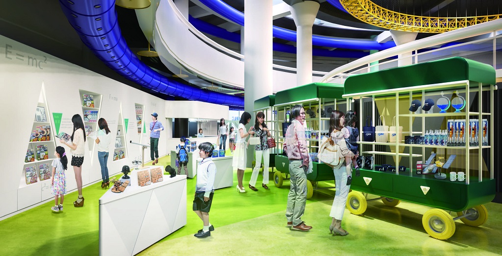 ミュージアムショップの様子／浜松科学館「みらいーら」（静岡県／浜松市）