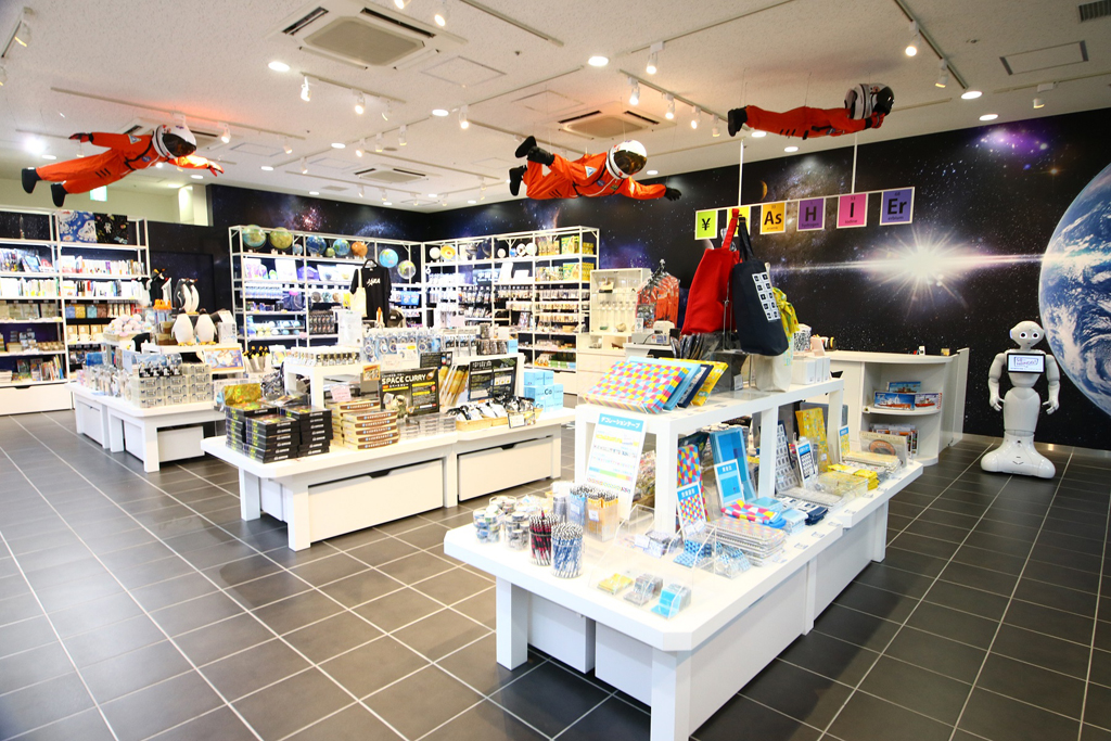 別館ミュージアムショップ／名古屋市科学館（愛知県）