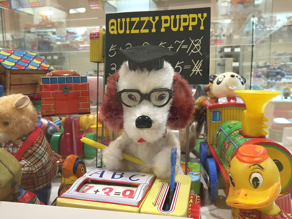 2階「きっずたうん」の「ぶりきのひろば」/壬生町おもちゃ博物館(栃木県)