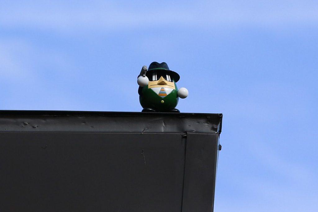 屋根の上をよく見てみると愉快なキャラクター/川崎市 藤子・F・不二雄ミュージアム(神奈川県)