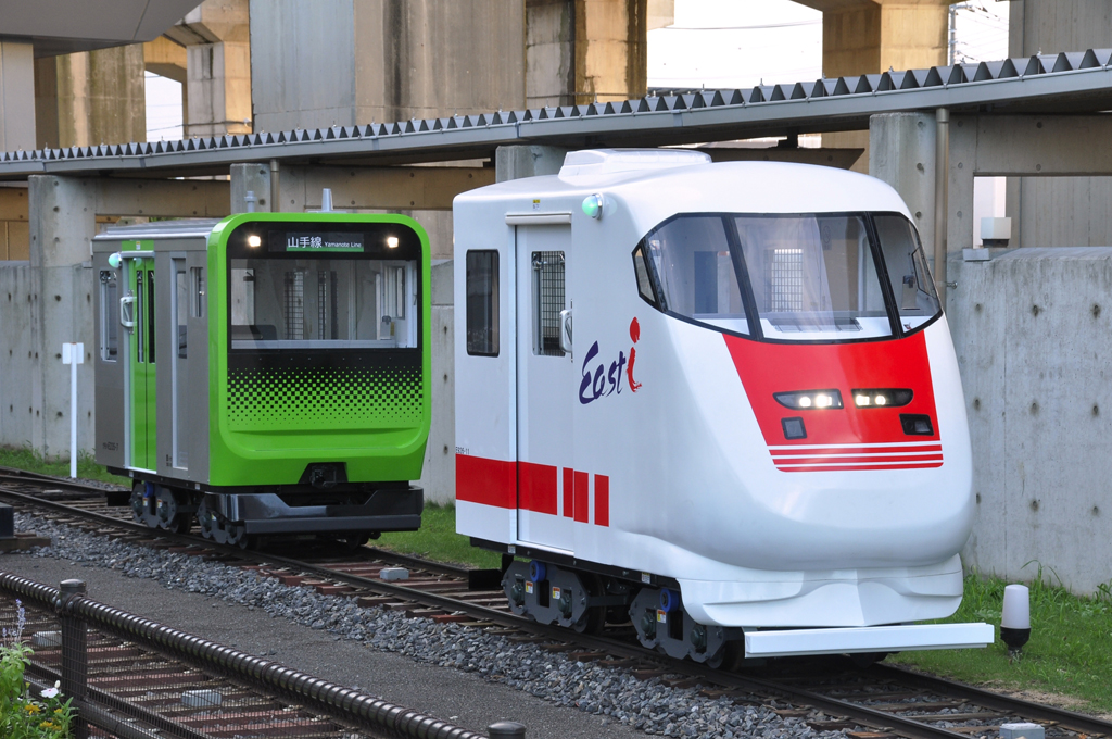 ミニ車両を運転できる「ミニ運転パーク」/鉄道博物館(埼玉県/さいたま市)