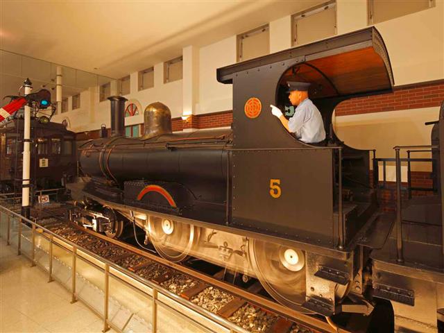 5号蒸気機関車のSLショー/東武博物館(東京都/墨田区)