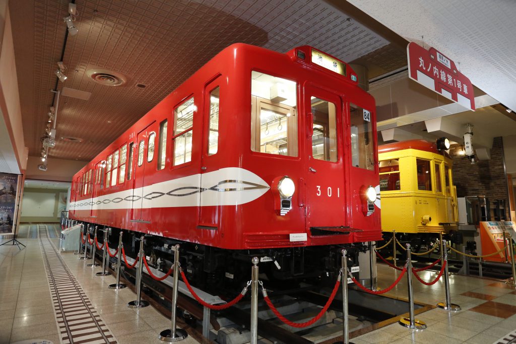 「301号車」の車両/地下鉄博物館(東京都/江戸川区)