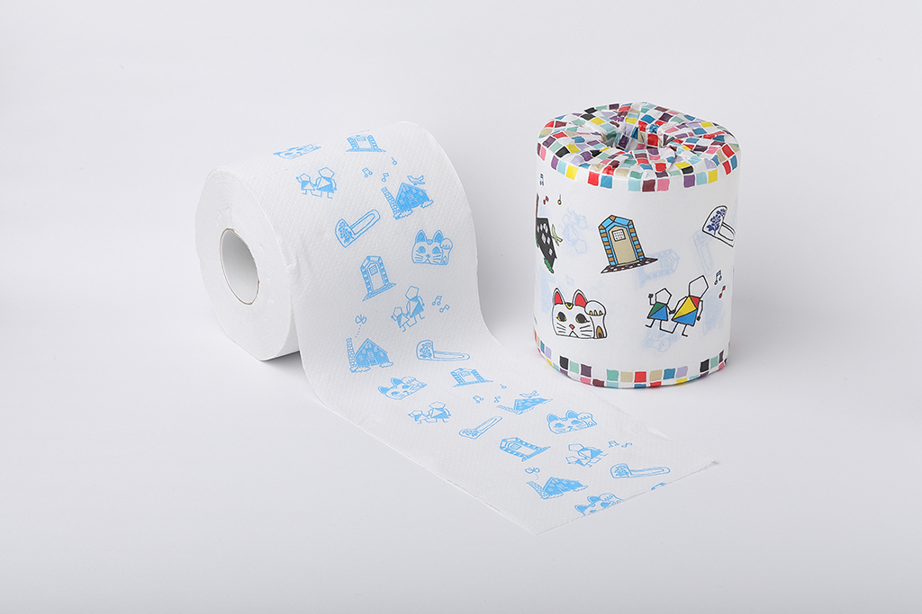 ミュージアムショップのトイレットペーパー／INAX ライブミュージアム（愛知県／常滑市）