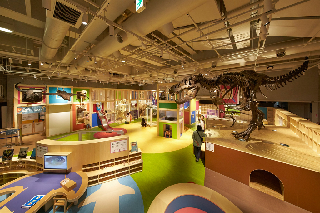 4~6歳を対象にした展示スペース「コンパス」/国立科学博物館(東京都/台東区)