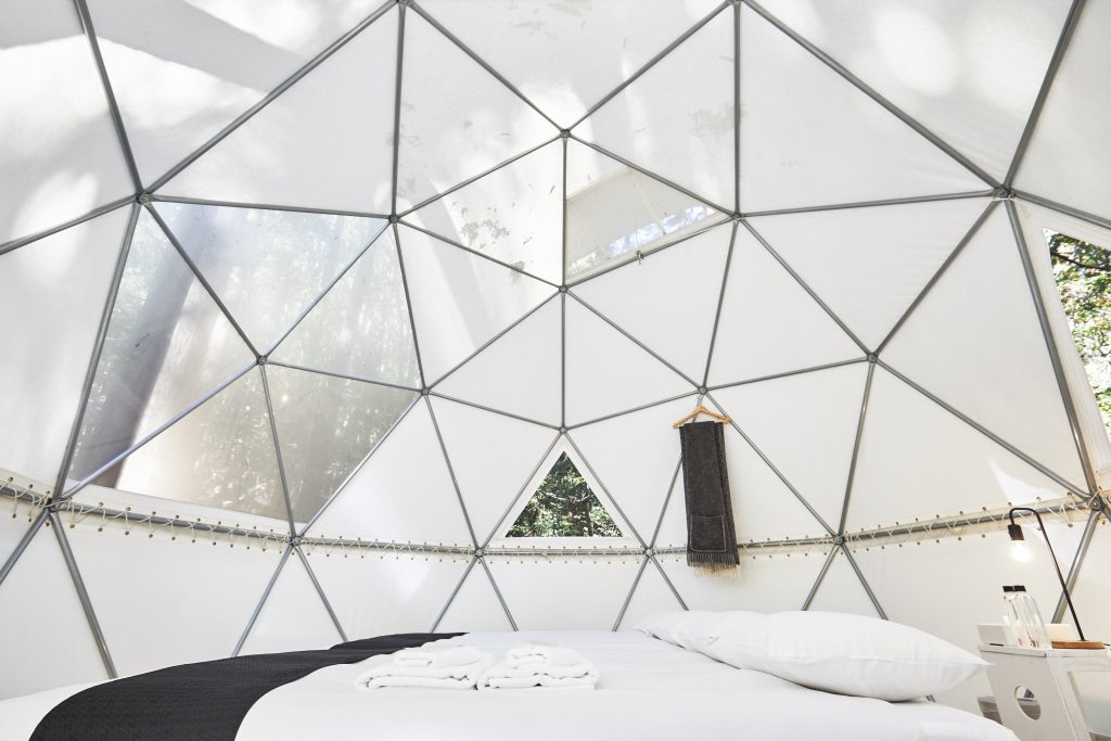 見かけ以上に広い直径4.5mの室内／泊まれる公園INN THE PARK（静岡県／沼津市）