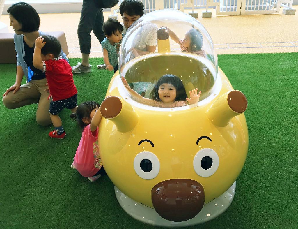 「チーズバスケット号」／横浜アンパンマンこどもミュージアム（神奈川県／横浜市）