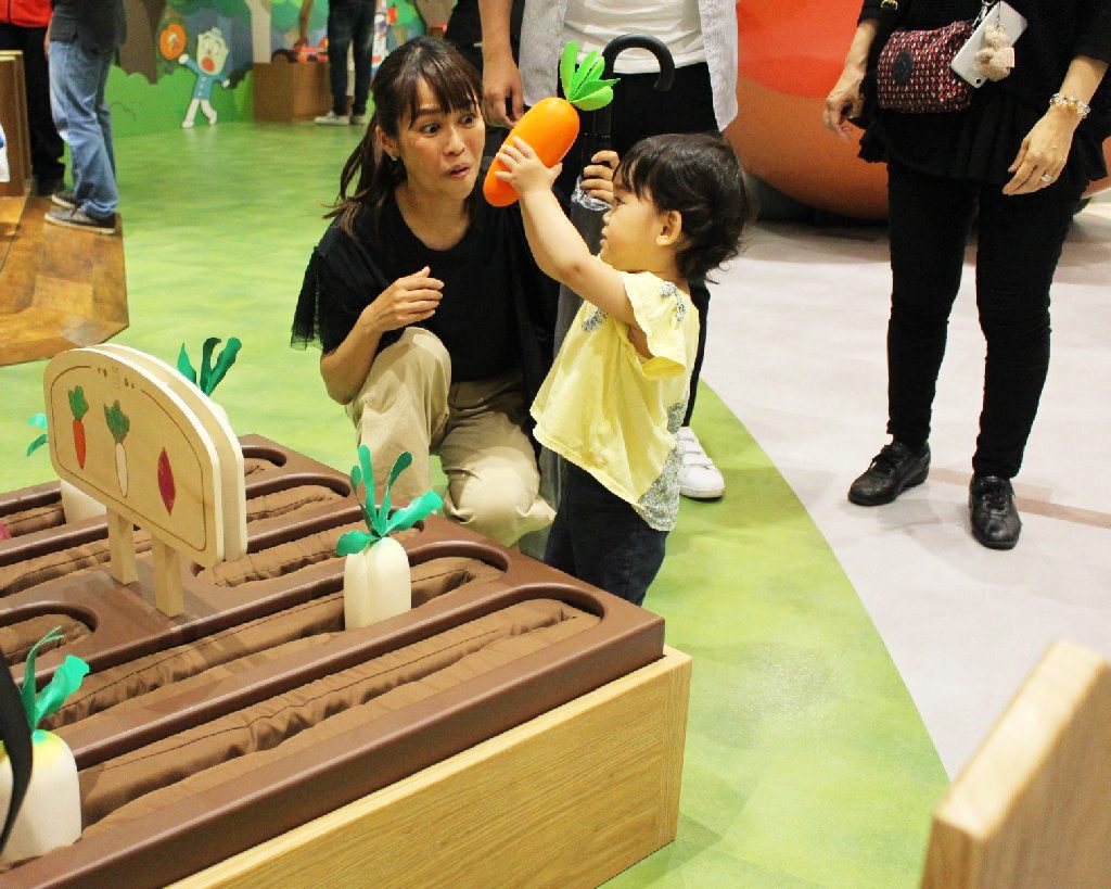 野菜も収穫できます／横浜アンパンマンこどもミュージアム（神奈川県／横浜市）
