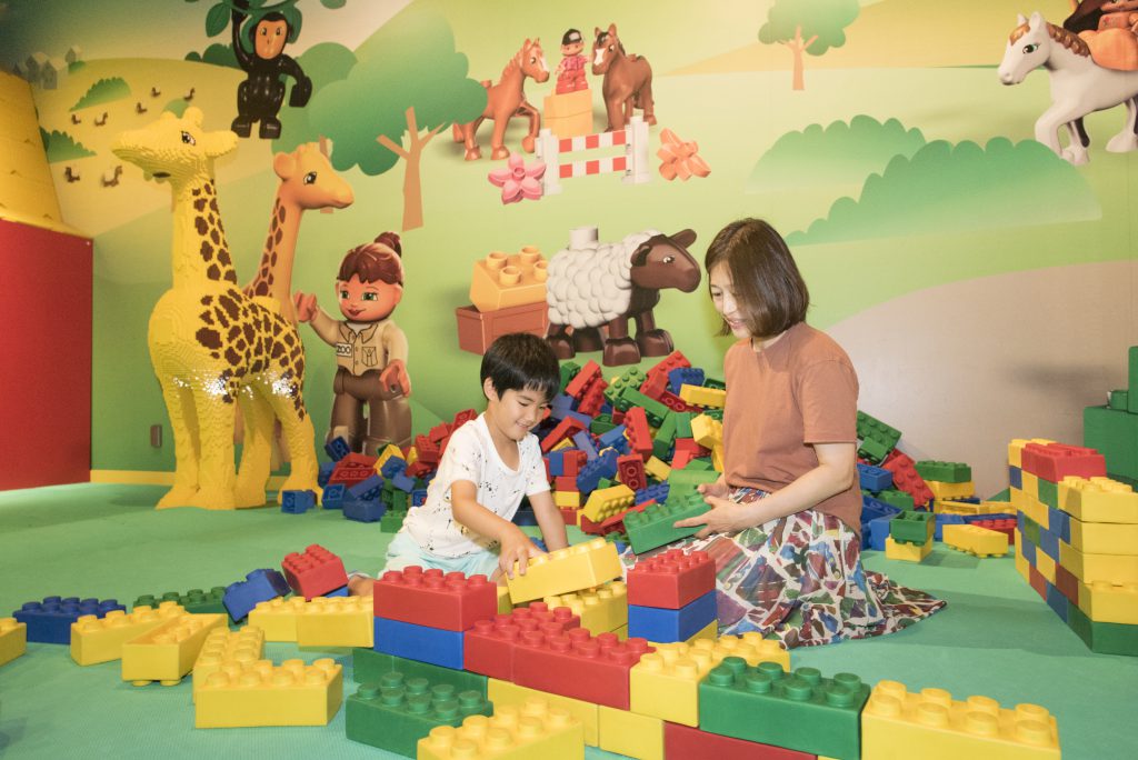 やわらか素材の巨大ブロック「デュプロ®ビレッジ」/レゴランド®・ディスカバリー・センター東京(東京都/港区)