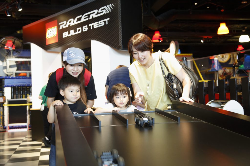 自分だけのスペシャルカーを組み立てることができるコーナー／レゴランド®・ディスカバリー・センター大阪（大阪府／大阪市港区）