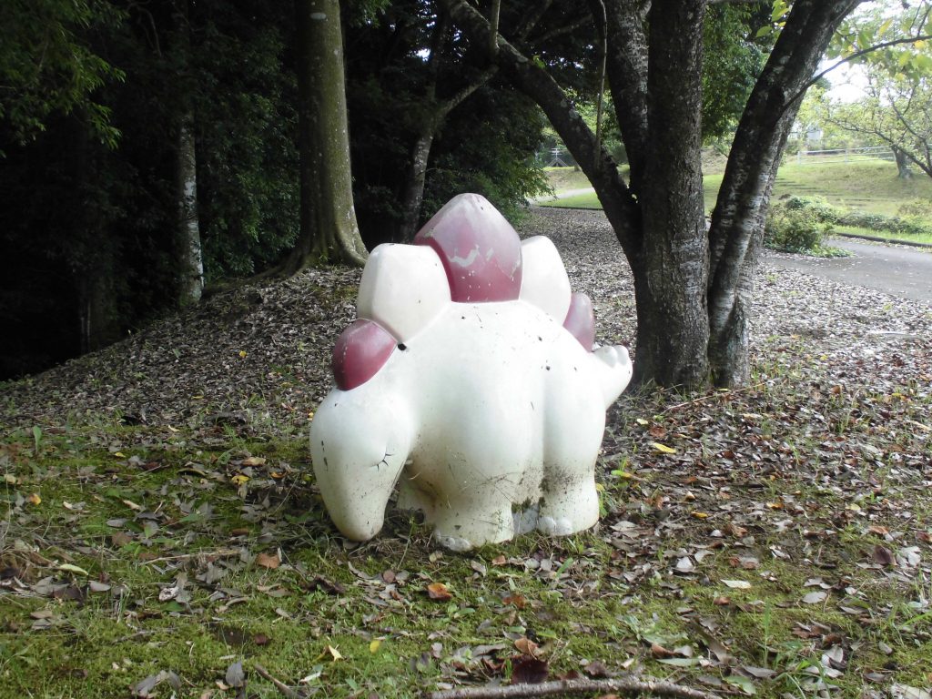 小さなステゴサウルス／美浦村光と風の丘公園（茨城県／美浦村）