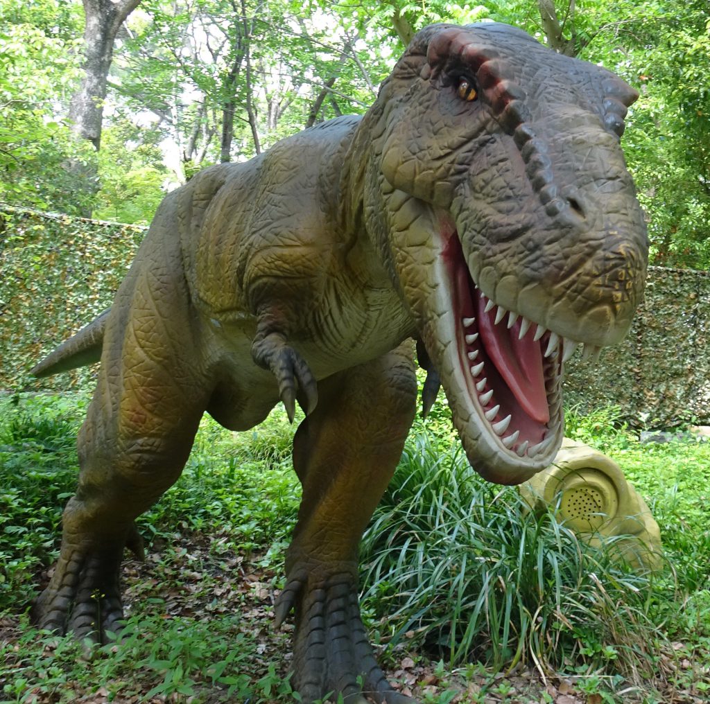 ティラノサウルスの復元模型/安城産業文化公園デンパーク(愛知県/安城市)