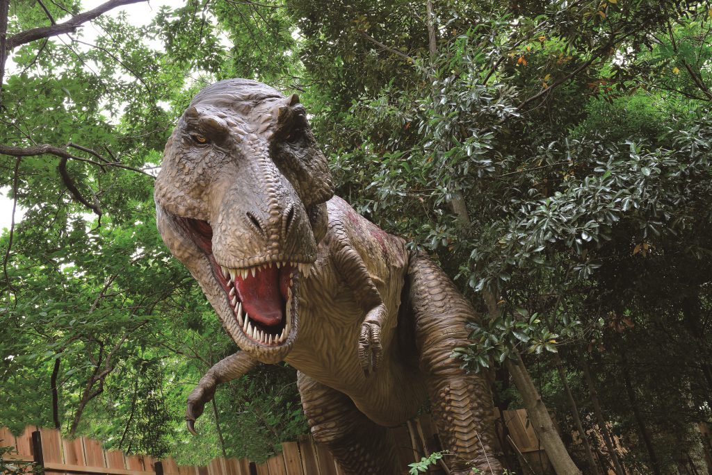 ティラノサウルスの復元模型／ディノアドベンチャー名古屋（愛知県／名古屋市）