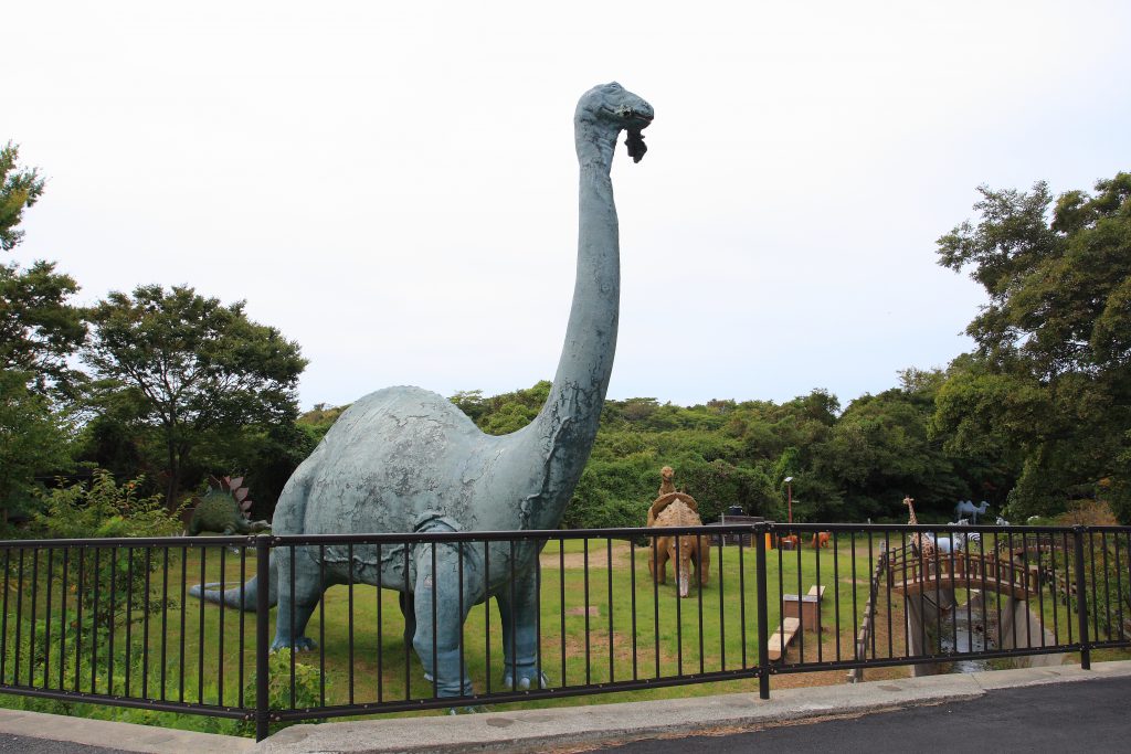 首長竜の復元模型／和歌山市森林公園（ちびっこ広場）（和歌山県／和歌山市）