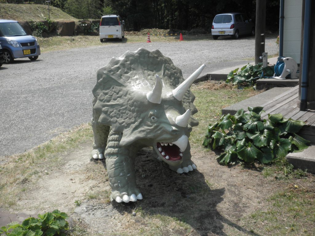 トリケラトプス/グラウンドゴルフのふる里公園 潮風の丘とまり(鳥取県/東伯郡)