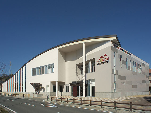 御船町恐竜博物館の外観(熊本県/御船町)