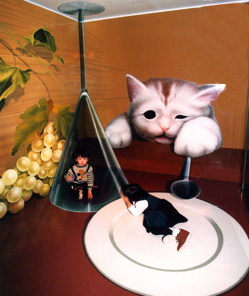 「猫の食卓」／那須とりっくあーとぴあ（栃木県／那須町）