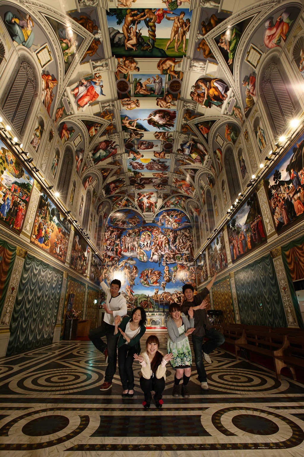 「システィーナ礼拝堂」／那須とりっくあーとぴあ（栃木県／那須町）