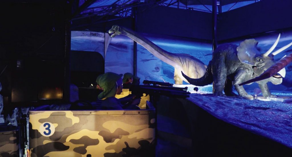 恐竜の世界を冒険できるアトラクション/恵那峡ワンダーランド(岐阜県/中津川市)