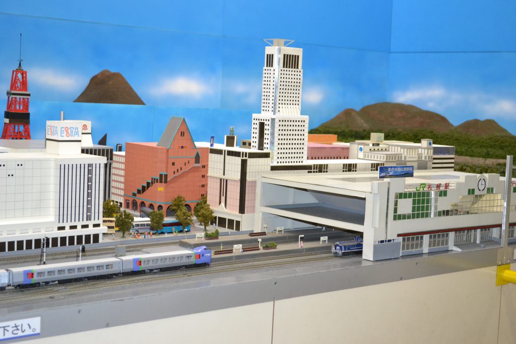 ジオラマ走るHOゲージ／北海道鉄道技術館（北海道／札幌市）