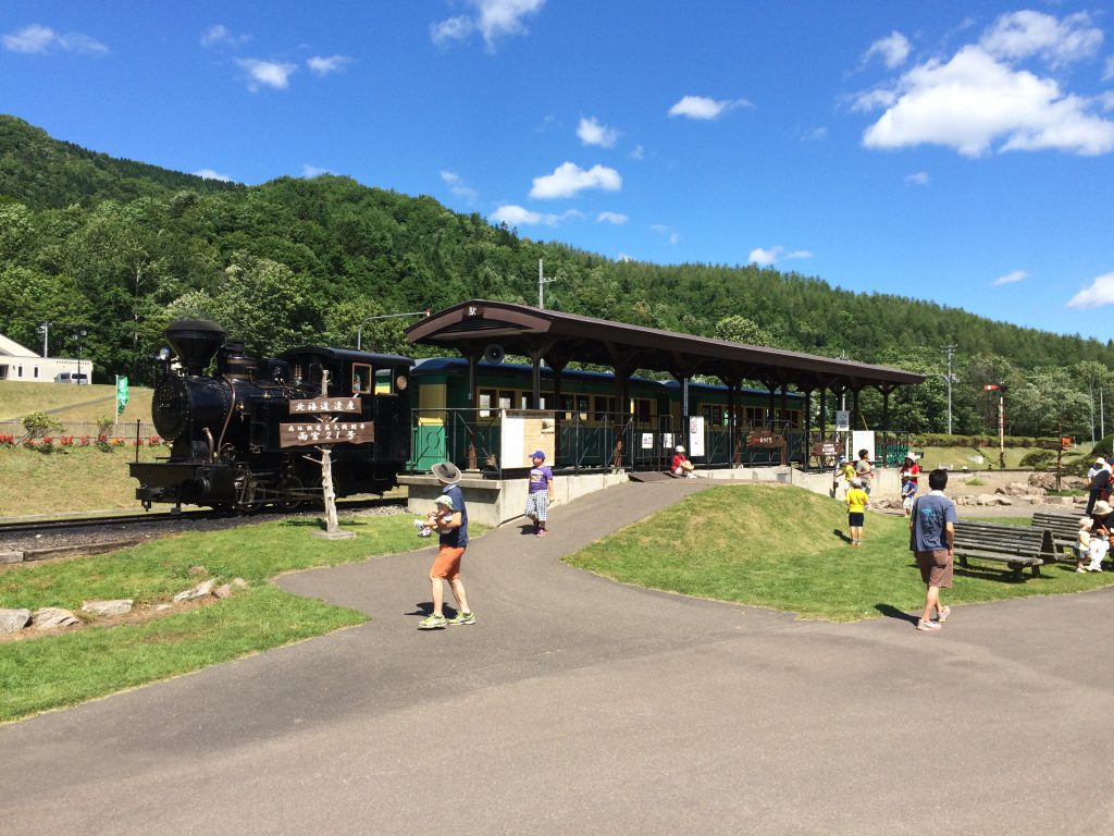 森林鉄道蒸気機関車　雨宮21号／丸瀬布森林公園いこいの森（北海道／遠軽町）