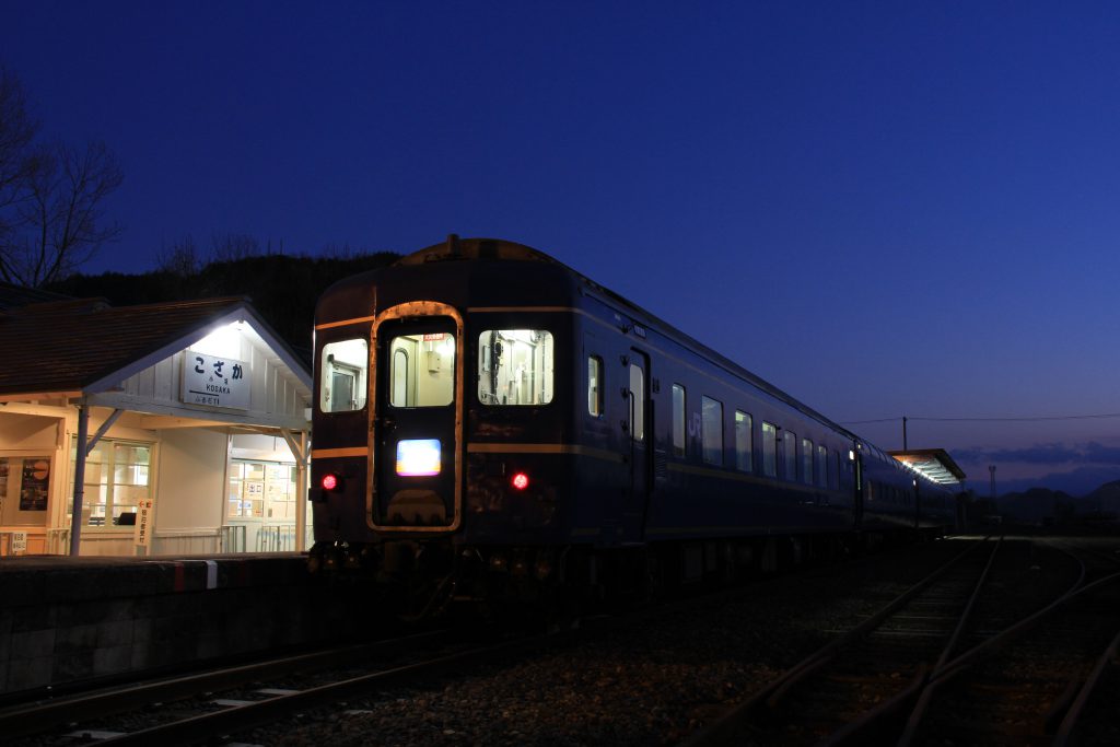 宿泊できる往年の寝台車／小坂鉄道レールパーク（秋田県／小坂町）