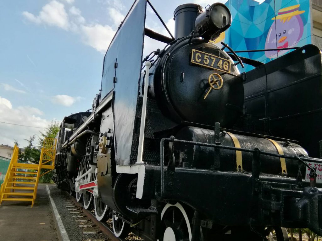 SLの展示／ふくしま児童公園SFCももりんパーク（福島県／福島市）