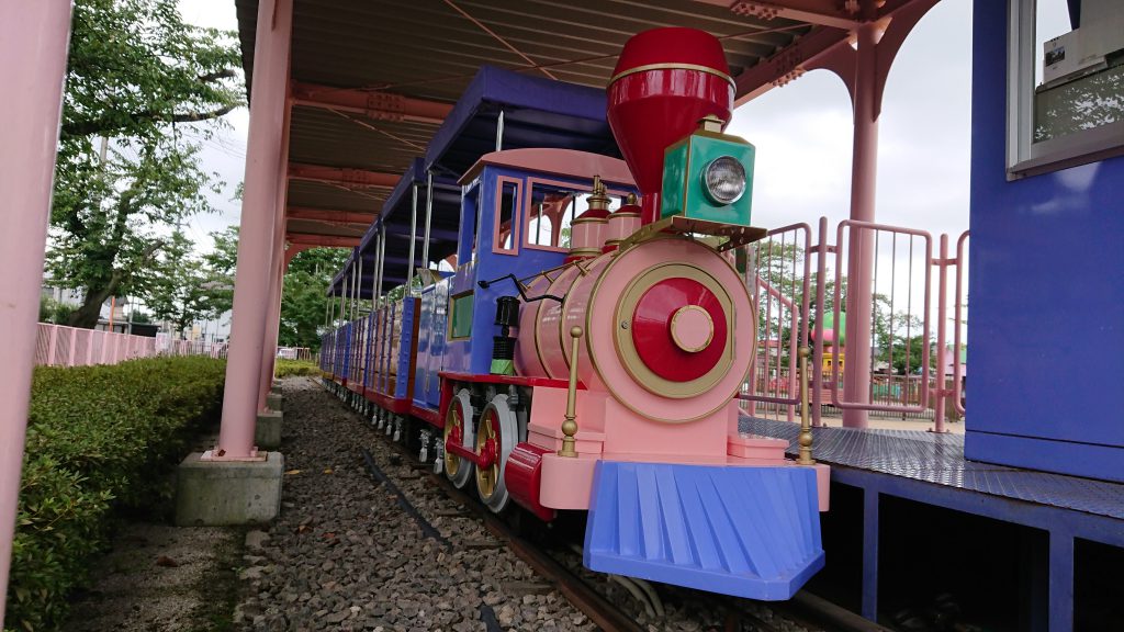 人気のミニ列車／ふくしま児童公園SFCももりんパーク（福島県／福島市）