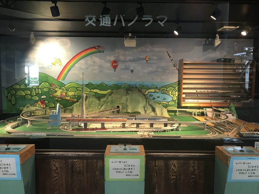 操縦できる模型電車/佐野市こどもの国(栃木県/佐野市)