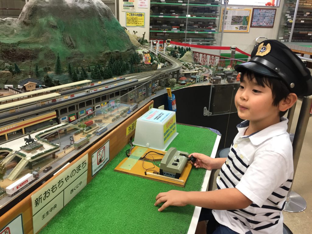 Nゲージ運転の様子/壬生町おもちゃ博物館(栃木県/壬生町)