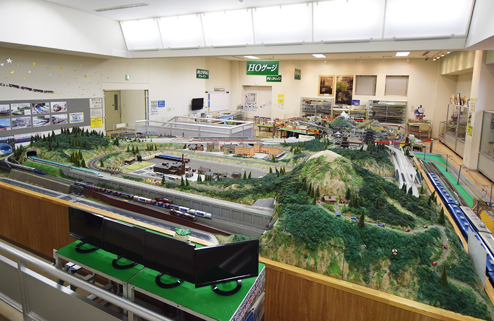 HOゲージのジオラマ/壬生町おもちゃ博物館(栃木県/壬生町)