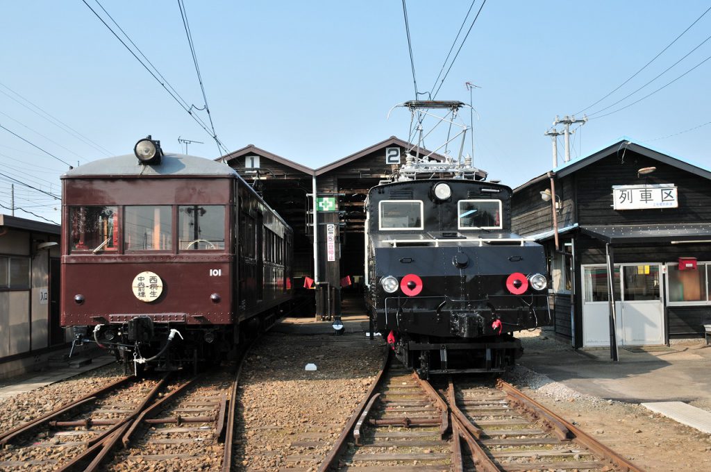 希少な車両を多数展示/上毛電気鉄道 大胡電車庫(群馬県/前橋市)