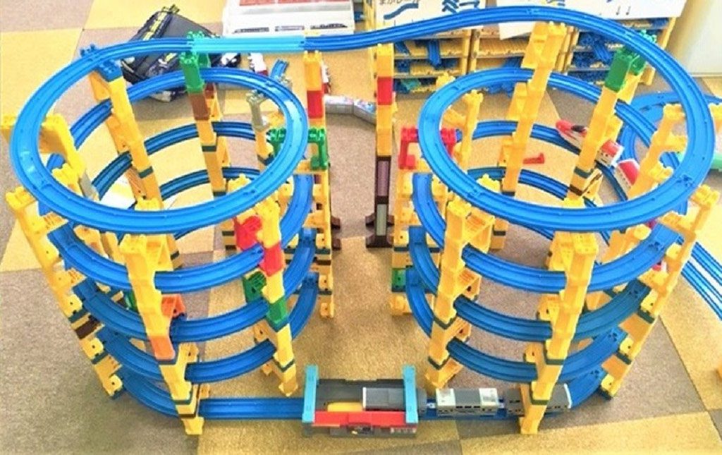 プラレール立体レイアウト／トイトイパーク大阪市福島店（大阪府／大阪市）