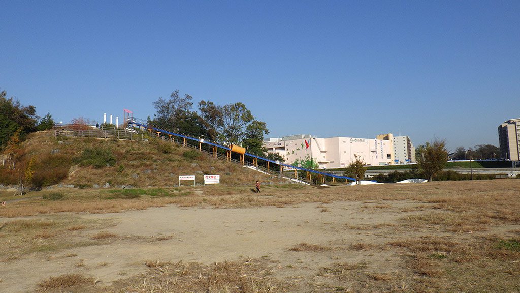 全長70mもあるローラーすべり台／彩都西公園（大阪府／茨木市）