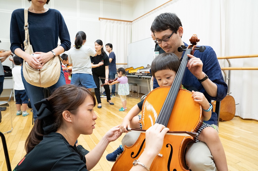 楽器体験 音を出してみよう！／TOKYO MET SaLaD MUSIC FESTIVAL 2019［サラダ音楽祭］