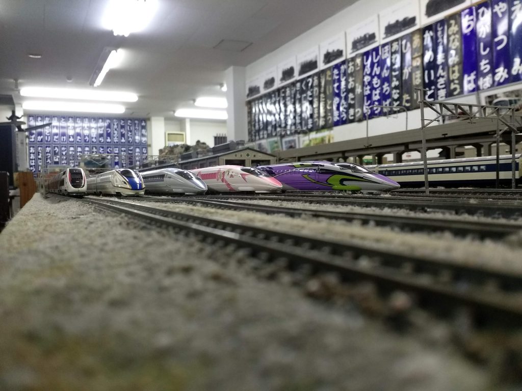 最大11本の列車が走るジオラマ/房総中央鉄道館(千葉県/大多喜町)